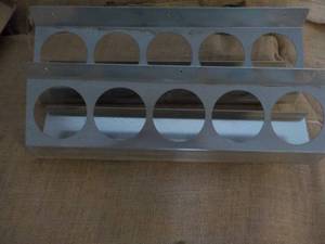 lot 237 image: 2 - 5 Can Metal Wall Display Units...