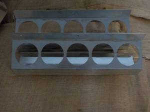 lot 238 image: 2 - 5 Can Metal Wall Display Units...