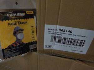 lot 251 image: Case of 170 - 5 Packs Firm Grip Reu...