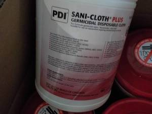 lot 260 image: 12 PDI Sani Cloth Plus Germicidal D...