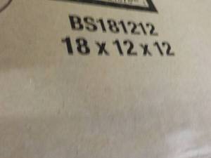 lot 269 image: 25 Boxes 18 x 12 x 12...
