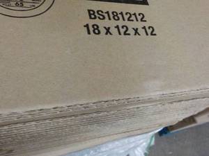 lot 271 image: 25 Boxes 18 x 12 x 12...