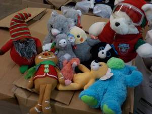 lot 279 image: New Stuffed Animals...