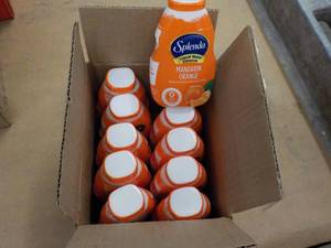 lot 323 image: 10 ct Box Splenda Mandarin Orange L...