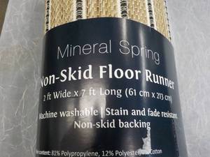 lot 19 image: New Mineral Spring Non Skid Floor R...