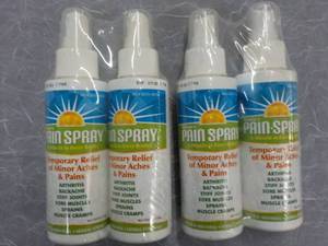 lot 28 image: 4 - 4 oz Pain Spray exp 0723...