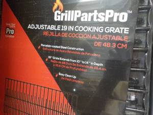 lot 68 image: Case of 8 Grill Parts Pro Adjustabl...