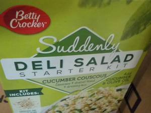 lot 92 image: 3 - 10 ct Boxes Suddenly Deli Salad...