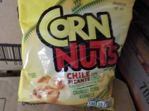 lot 101 image: 3 - 12 ct Boxes Corn Nuts Chili Pic...