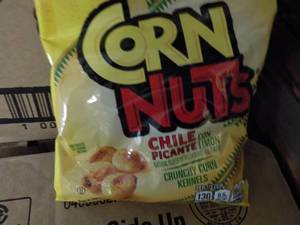 lot 102 image: 3 - 12 ct Boxes Corn Nuts Chili Pic...