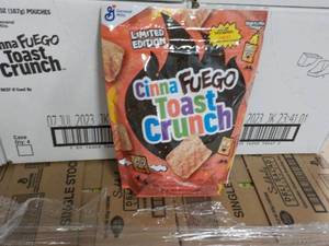 lot 103 image: 2 Case 4 ct each 5.9 oz Bags Cinnaf...
