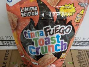 lot 105 image: 2 Case 4 ct each 5.9 oz Bags Cinnaf...