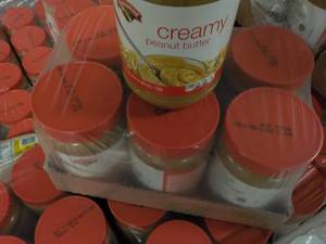 lot 111 image: 6 - 40 oz Hannaford Creamy Peanut B...