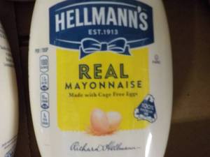 lot 118 image: 10 - 20 oz Bottles Hellmans Real M...