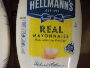 lot 119 image: 10 - 20 oz Bottles Hellmans Real M...