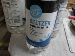 lot 133 image: 8 Bottles 33.8 oz Seltzer Sparking ...
