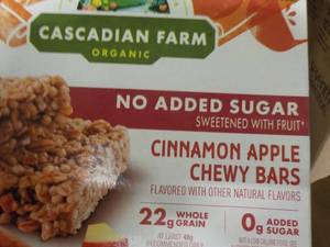 lot 139 image: 6 Ct Box 5 bars each Cascadian Farm...