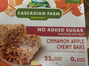 lot 142 image: 6 Ct Box 5 bars each Cascadian Farm...