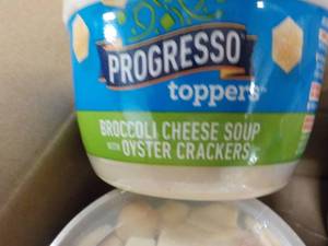 lot 143 image: 6 Progresso Toppers Broccoli Cheese...