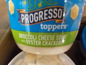 lot 144 image: 6 Progresso Toppers Broccoli Cheese...