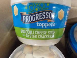 lot 145 image: 6 Progresso Toppers Broccoli Cheese...