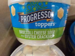 lot 147 image: 6 Progresso Toppers Broccoli Cheese...