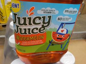lot 379 image: 8 Pack 59 oz Bottles Juicy Juice Wa...