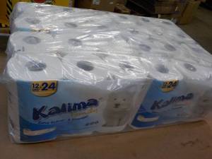 lot 385 image: 48 Rolls Kalima 2 Ply Toilet Paper...