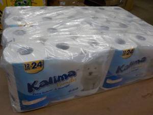 lot 389 image: 48 Rolls Kalima 2 Ply Toilet Paper...