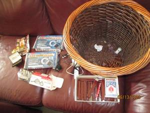 lot 06 image: Basket, Games, Patio and more lot