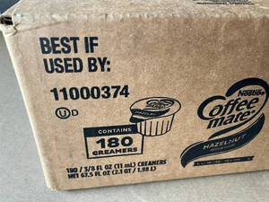 lot 38 image: Coffeemate Hazelnut Creamer