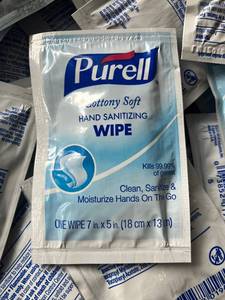 lot 55 image: Purell Hand Wipes