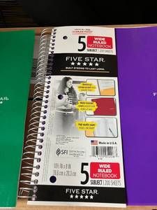 Five-Star Notebooks