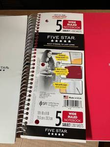 Five-Star Notebooks
