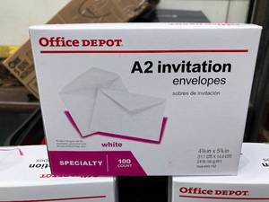 Invitation Size Envelopes