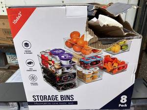 Tilt Bins and Storage Trays