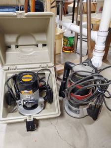 lot 225 image: Two Craftsman Routers