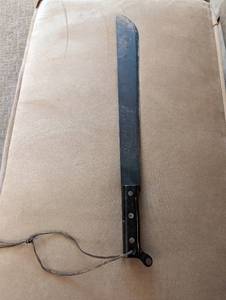 lot 115 image: Machete By Ontario Knife Company
