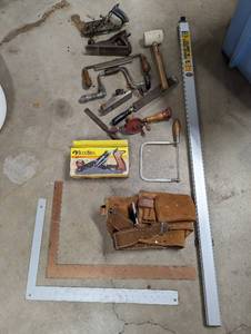 lot 210 image: Collection Of Old Tools