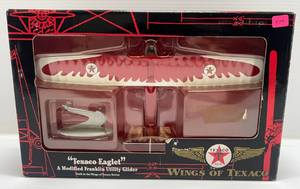 lot 12 image: Vintage  Ertl ( Wings Of Texaco ) ( Texaco Eaglet ) A Modified Franklin Utility Glider Die-Cast Bank  #10 In Series&nbsp