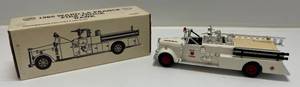 lot 17 image: Vintage  Ertl Collectibles 1955 Ward La France Fire Truck  Die-Cast Bank&nbsp White