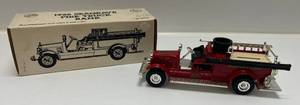 lot 18 image: Vintage  Ertl Collectibles 1926 Seagrave  Fire Truck  Die-Cast Bank&nbsp Red