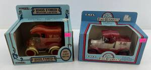 lot 141 image: Two Ertl Collectibles Die-Cast Metal Banks 1 1986 ( TSC Tractor Supply Company ) 1918 Runabout 1 ( TSC Tractor Supply Company ) 1905 Ford Delivery Car