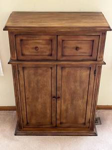 lot 15 image: Vintage Dining Room Cabinet - 36 Tall x 26 Wide x 12 Deep