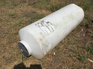 lot 36 image: 100 Gallon Poly Storage Container