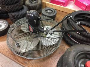 lot 63 image: Wall Mount Shop Fan - Dayton