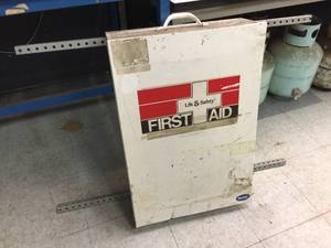 lot 64 image: Life & Safety First Aid Station Cabinet