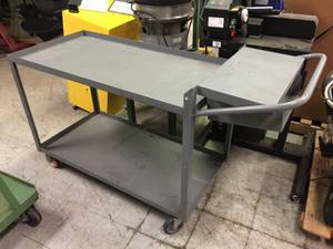 lot 78 image: Little Giant Rolling Shop Cart
