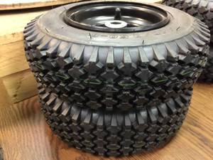 lot 99 image: Pair CST 4.103.50-6 GoKart - Utility Inflatable Wheels