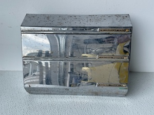 Mid Century Aluminum FoilWax Paper Wall Mount